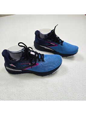 Brooks Launch GTS 10 Womens Running Shoes Blue Size 8.5 Lightweight